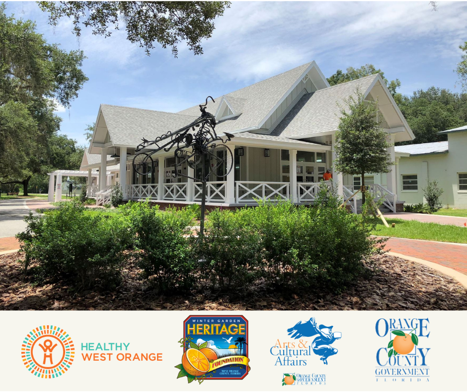 Arts & Heritage Center photo with Donor Logos