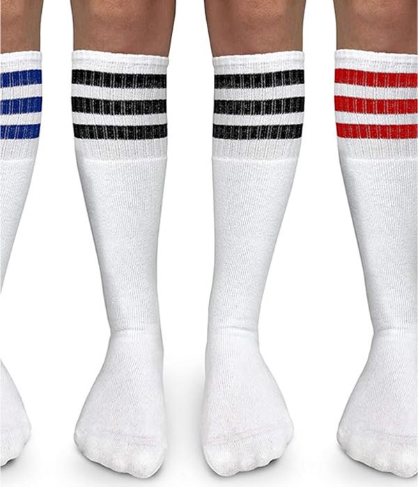 Child wearing a red polo shirt